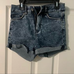 High waisted H&M shorts